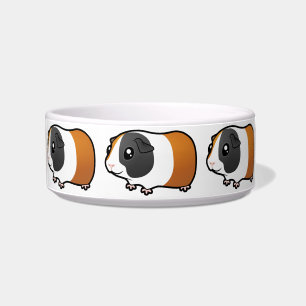 Cartoon Guinea Pig (smooth hair) Bowl