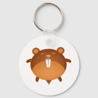 Cartoon Hamster Keychain