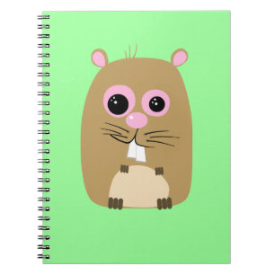 Cartoon Hamster Notebook