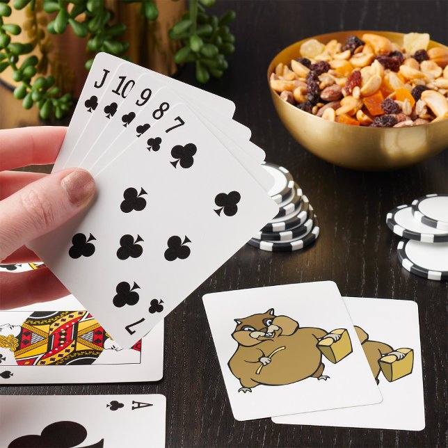 Cartoon Hamster Playing Cards (Creator Uploaded)