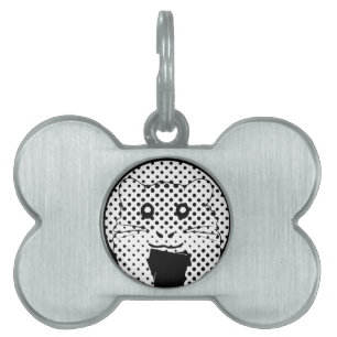 Cartoon Hamster Scarfed Joy Pet ID Tag