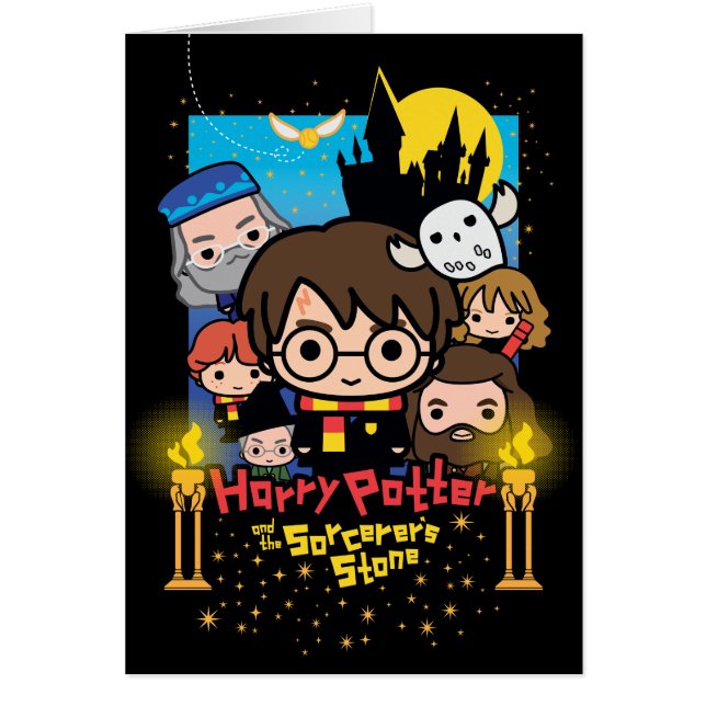 Cartoon Harry Potter and the Sorcerer's Stone (Front)