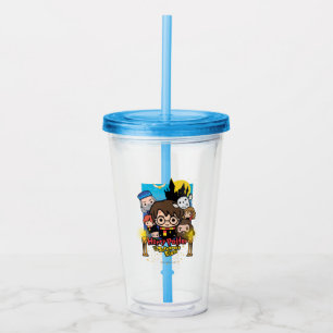 Cartoon Harry Potter and the Sorcerer's Stone Acrylic Tumbler