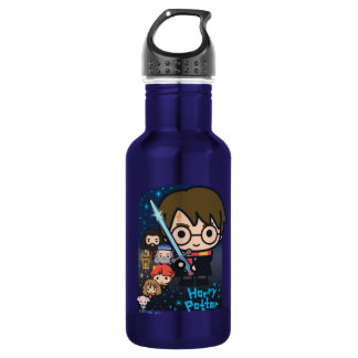 Cartoon Harry Potter Chamber of Secrets Graphic 532 Ml Water Bottle