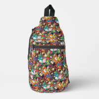 Cartoon Harry Potter Character Toss Pattern