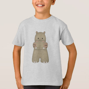 Cartoon Hippo T-Shirt
