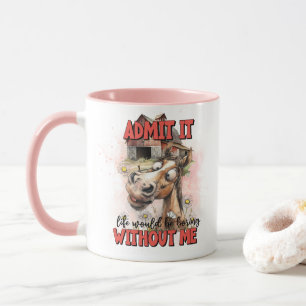 Cartoon Horse Mug
