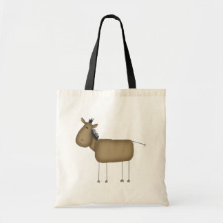 Cartoon Horse Tote Bag
