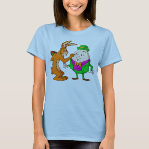 Cartoon Humpty Dumpty women T-shirt