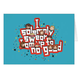 Cartoon "I solemnly swear" Graphic