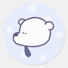 Cartoon Ice Bear Sticker