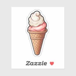 Cartoon ice cream