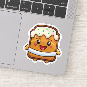Cartoon Icecream Sandwich Sticker