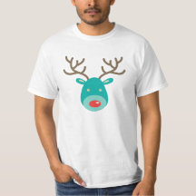Cartoon Illustration Rudolf  Reindeer