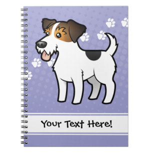 Cartoon Jack Russell Terrier Notebook