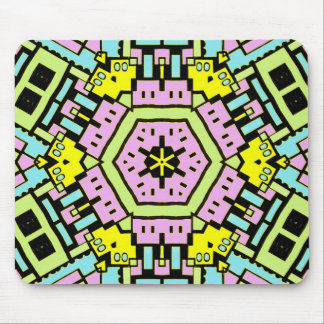 Cartoon Kaleidoscope 01 Mouse Pad