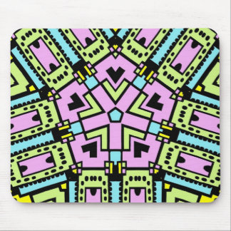 Cartoon Kaleidoscope 02 Mouse Pad