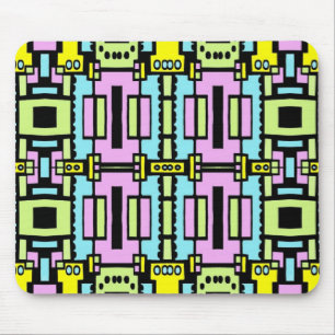 Cartoon Kaleidoscope 03 Mouse Pad