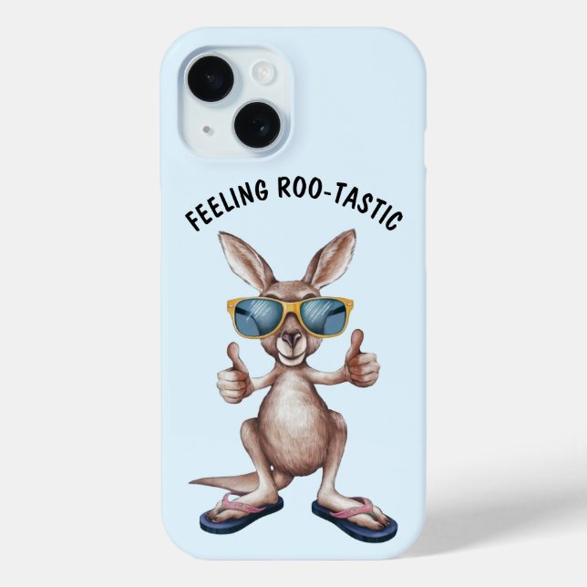 Cartoon Kangaroo Phone Case (Back)