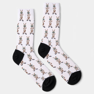 Cartoon Kangaroo Socks