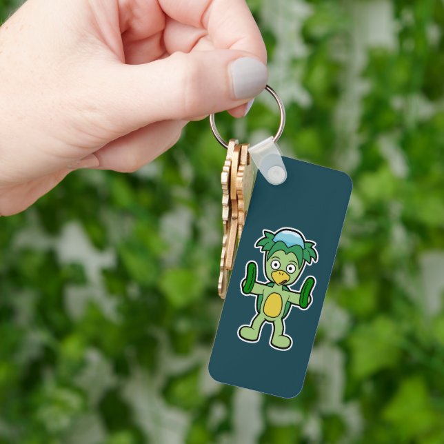 Cartoon Kappa Yokai Keychain (Hand)