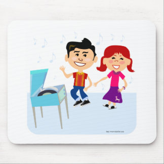 Cartoon Kids Record Party cartoon Design Mouse Pad