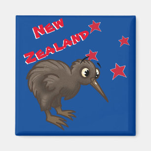 Cartoon Kiwi Bird Magnet