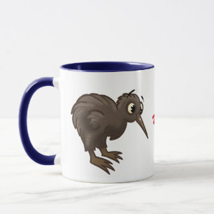 Cartoon Kiwi Bird Mug