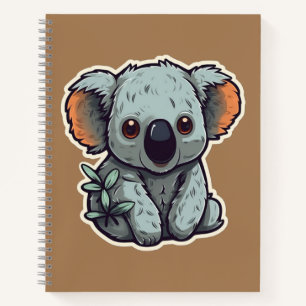 CARTOON KOALA BEAR NOTEBOOK