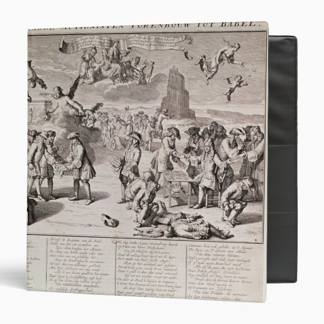 Cartoon lampooning the disastrous experiment binder (Front/Inside)