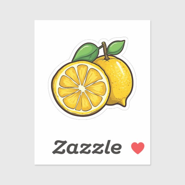 Cartoon lemon (Sheet)