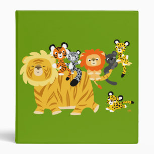 Cartoon Liger et Classeur d'amis
