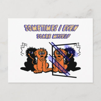 Cartoon Lion Postcard