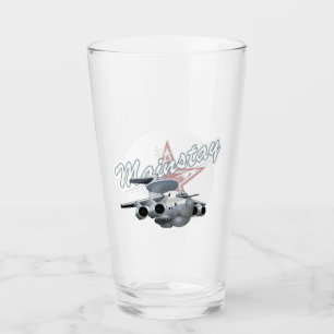 Cartoon military plane glass