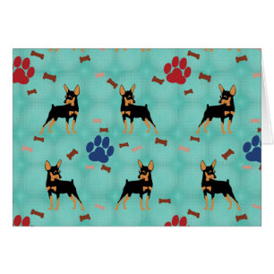 Cartoon Miniature Pinscher