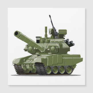 Cartoon modern armored tank