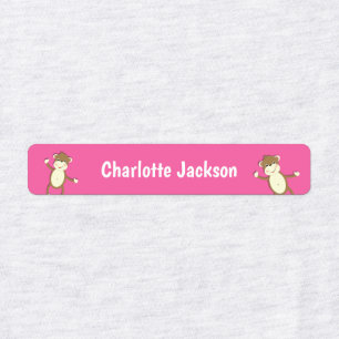Cartoon Monkey Personalized