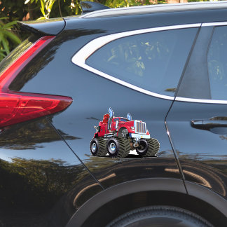 Cartoon Monster tow truck