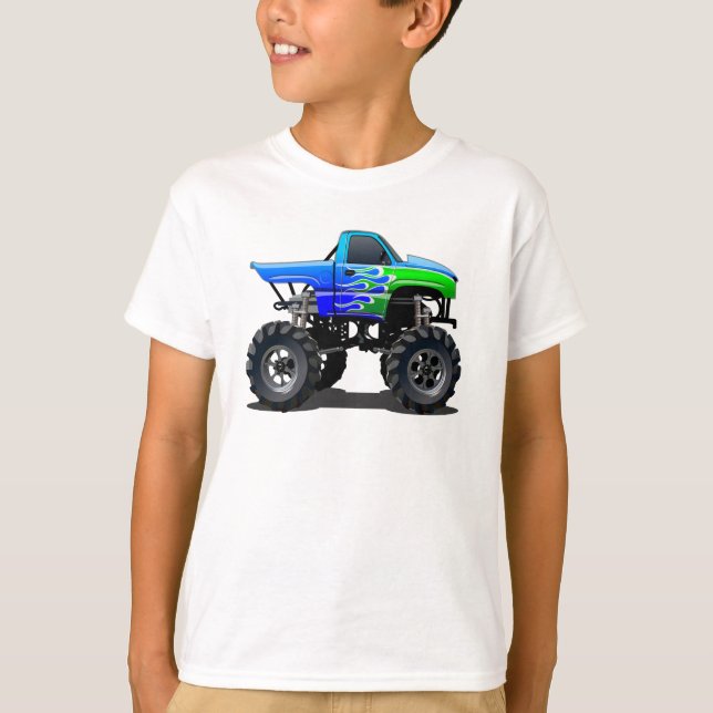 Cartoon monster truck T-Shirt (Front)
