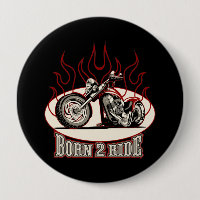 Cartoon motorbike