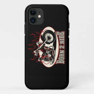 Cartoon motorcycle iPhone 11 case