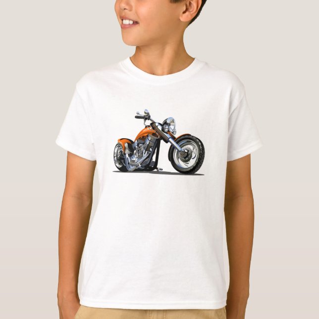 Cartoon motorcycle T-Shirt (Front)