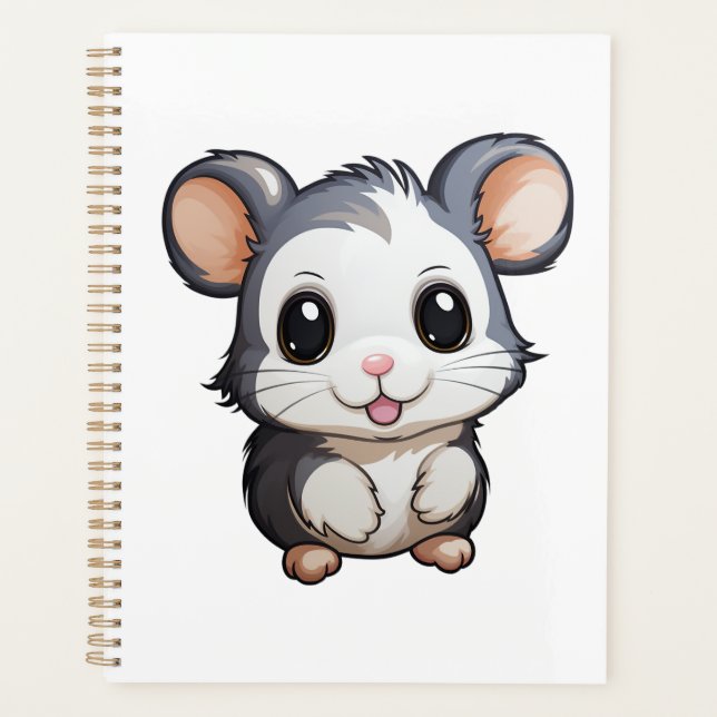 Cartoon mouse illustration planner (Front)