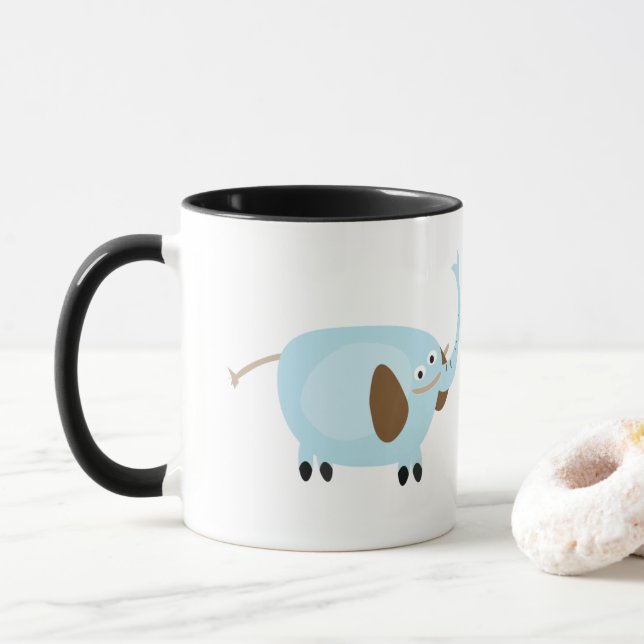 cartoon mug (With Donut)