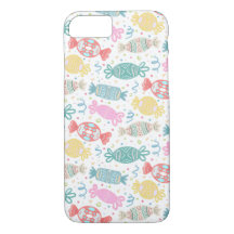 Cartoon multicolored festive candies