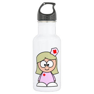 Cartoon Nurse 532 Ml Water Bottle