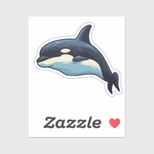 Cartoon orca