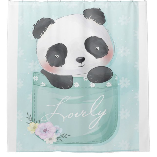 Cartoon Panda | Cute Panda Is In Pocket (Front)