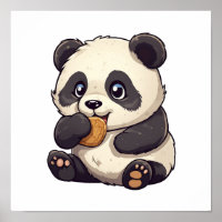 Cartoon panda illustration
