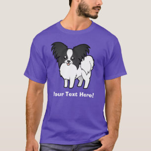 Cartoon Papillon T-Shirt